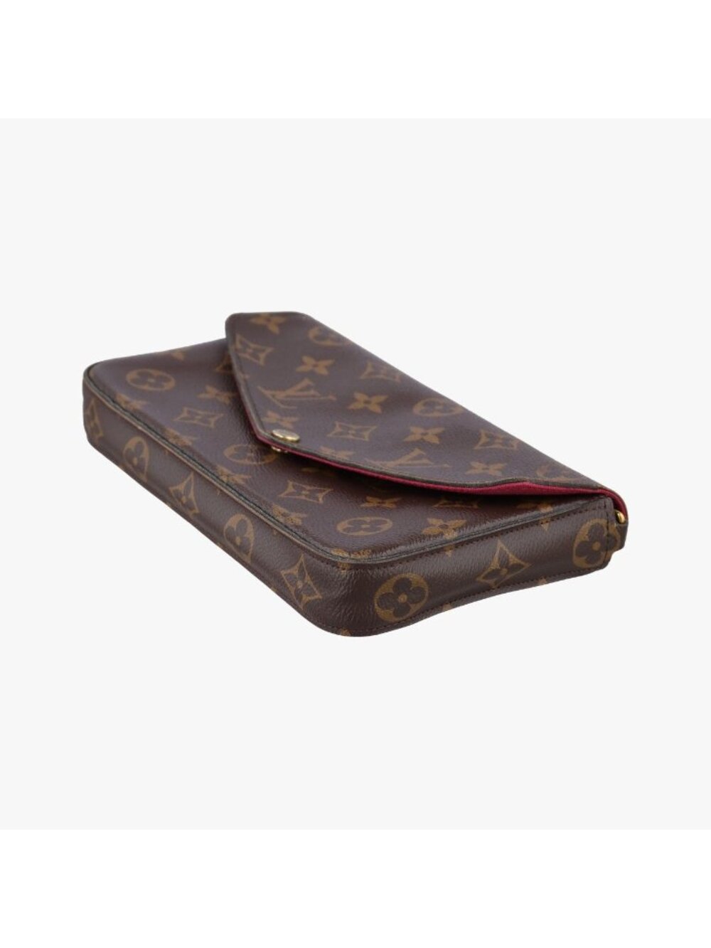 ★SOLD★ Louis Vuitton Pochette Felicity Monogram Brown Canvas Pouch - Picture 4 of 15